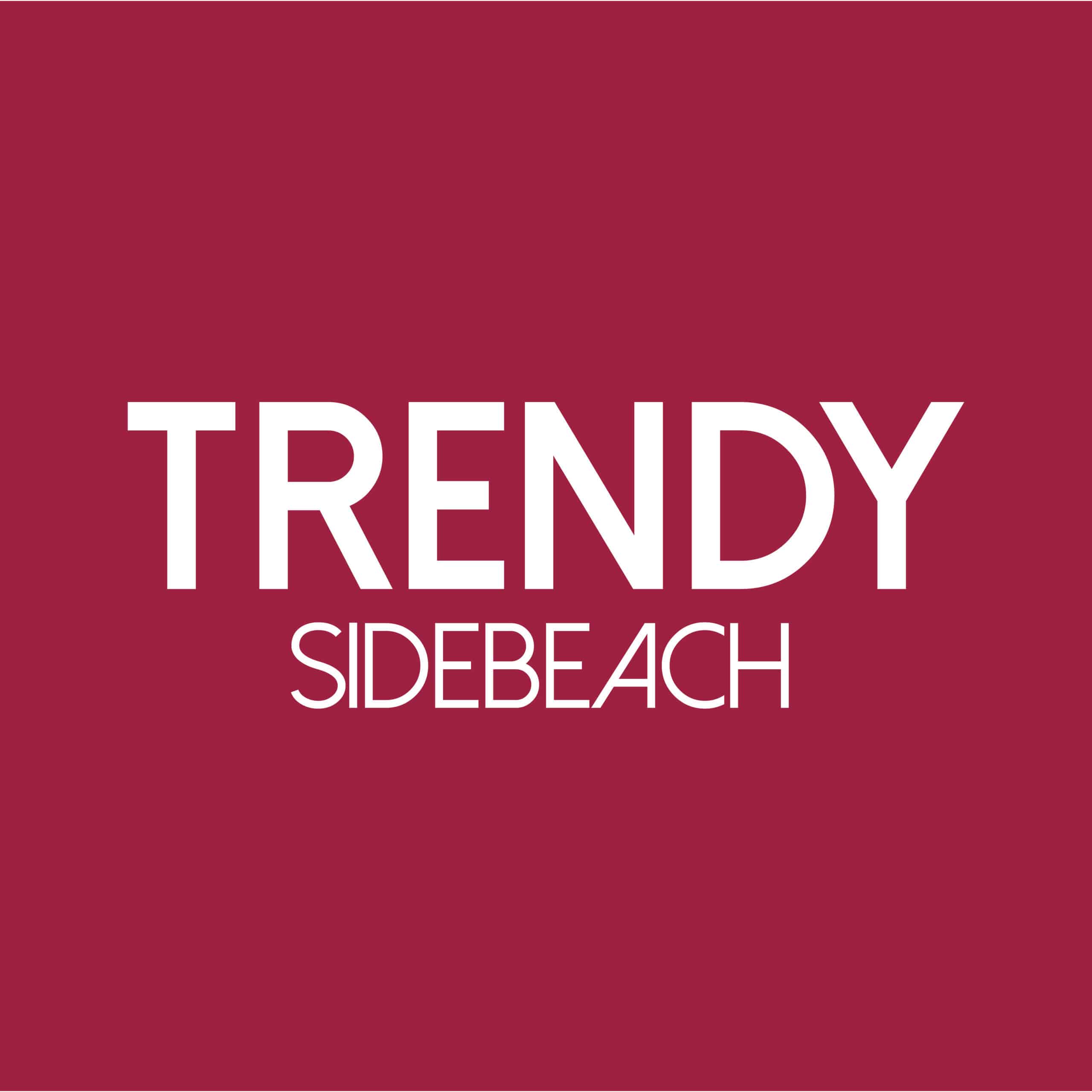 Trendy Side Beach Logo